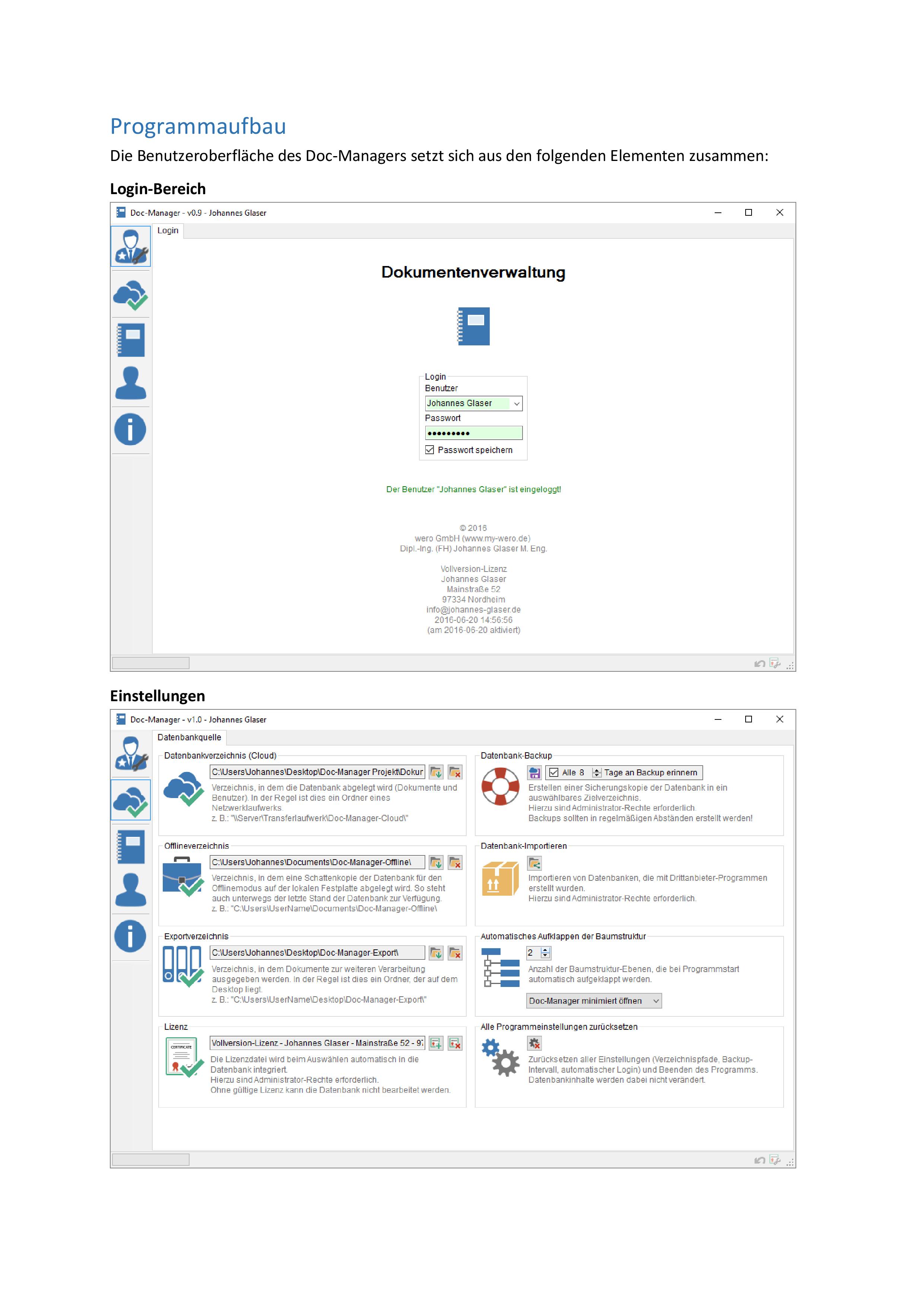 archiv.johannes-glaser.de - Produkte - DocManager - 25